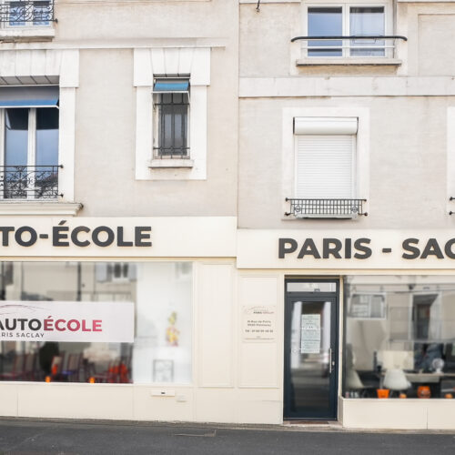 Devanture Auto-école Paris-Saclay Palaiseau